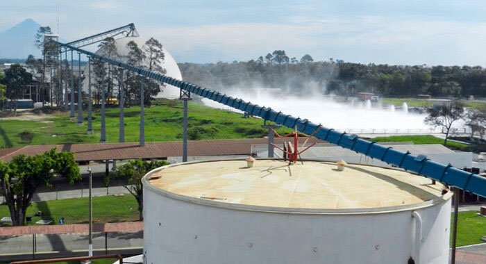 Air-supported-belt-conveyor